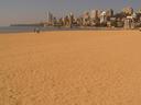 Chowpatty Beach, a Mumbai favorite at sundown.